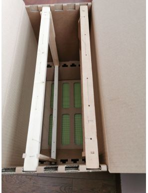 Papierová krabica na odložence typ B, 5 rámikov